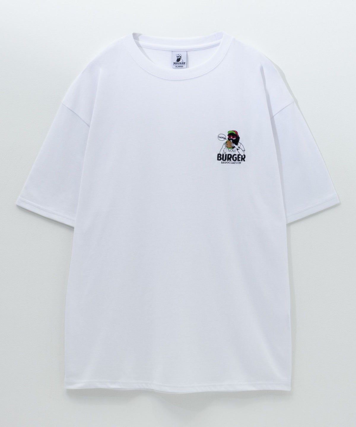 ひげサガラ刺繍ワンポイントTシャツ メンズ ネコポス 対応商品