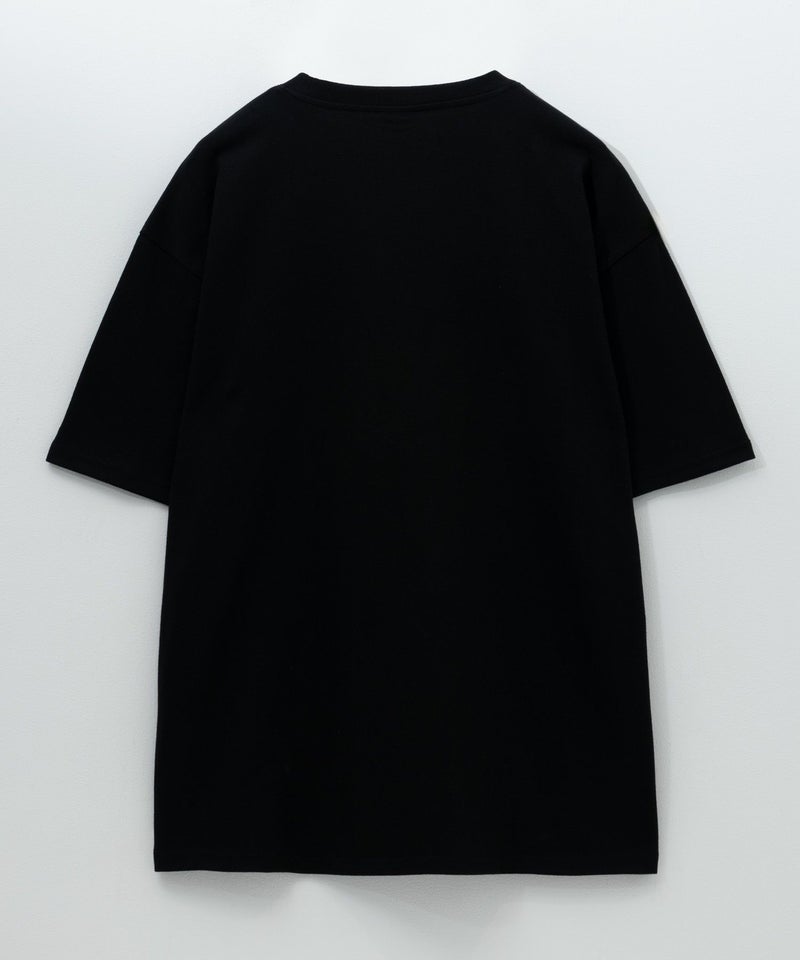 ひげサガラ刺繍ワンポイントTシャツ メンズ メール便 対応商品商品画像-4