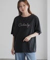 T-GRAPHICS メッセージ刺繍Tシャツ レディース メール便 対応商品商品サムネイル-4