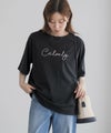 T-GRAPHICS メッセージ刺繍Tシャツ レディース メール便 対応商品商品サムネイル-6
