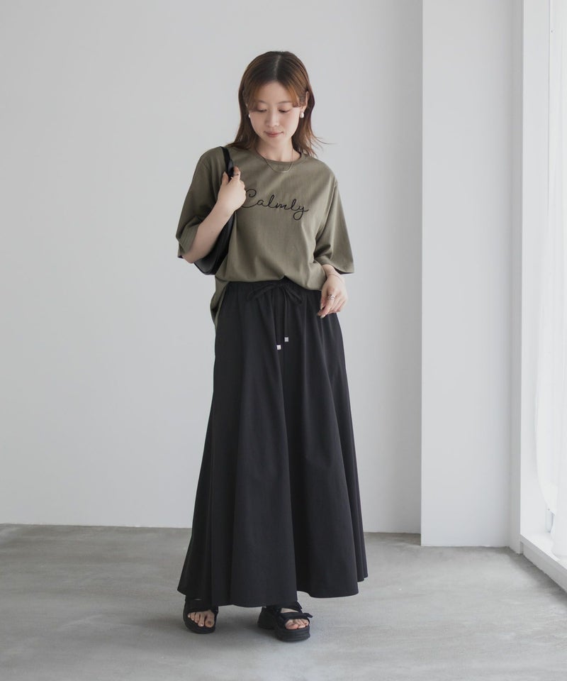 T-GRAPHICS メッセージ刺繍Tシャツ レディース メール便 対応商品商品画像-20