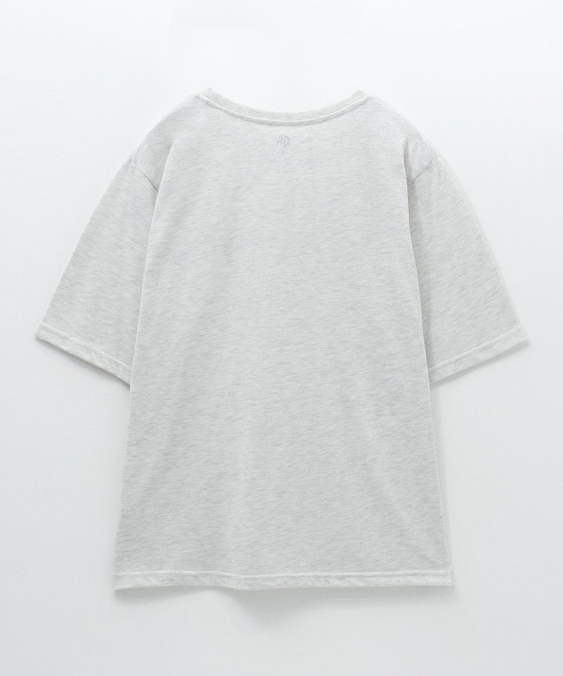 T-GRAPHICS メッセージ刺繍Tシャツ レディース メール便 対応商品商品画像-24