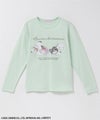 サンリオキャラクターズ プリント長袖Tシャツ キッズ メール便 対応商品商品サムネイル-1