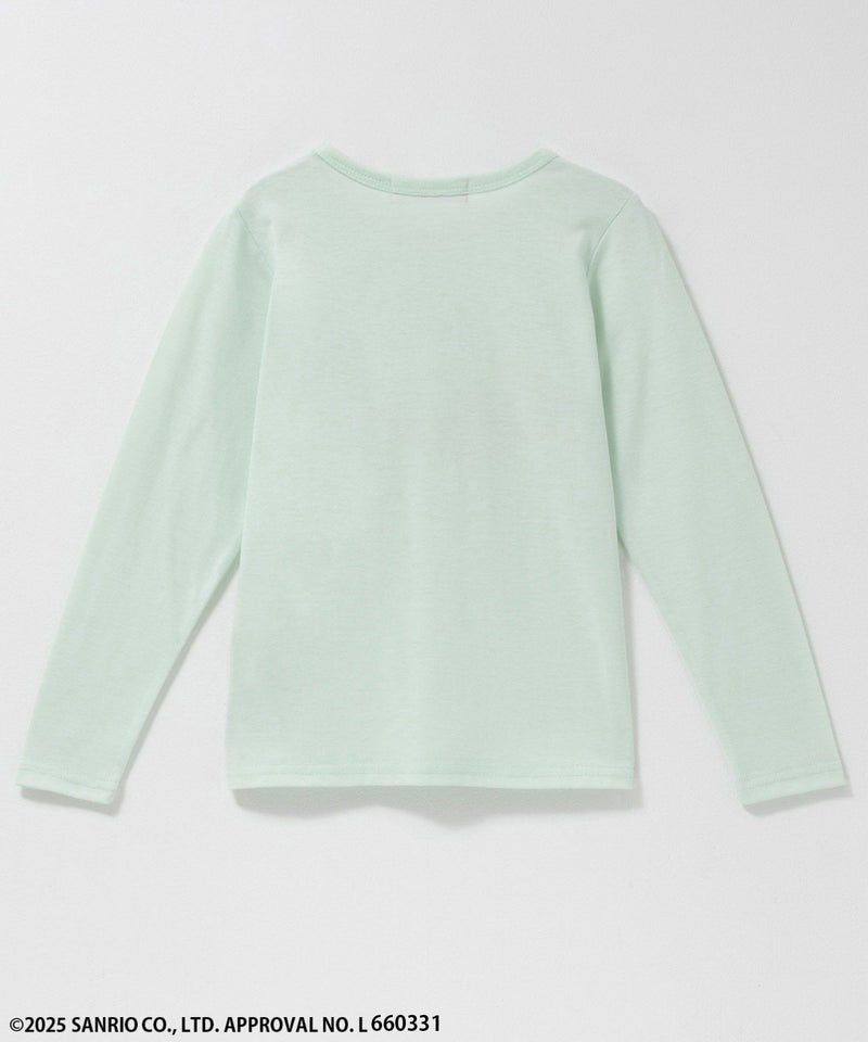 サンリオキャラクターズ プリント長袖Tシャツ キッズ メール便 対応商品商品画像-2