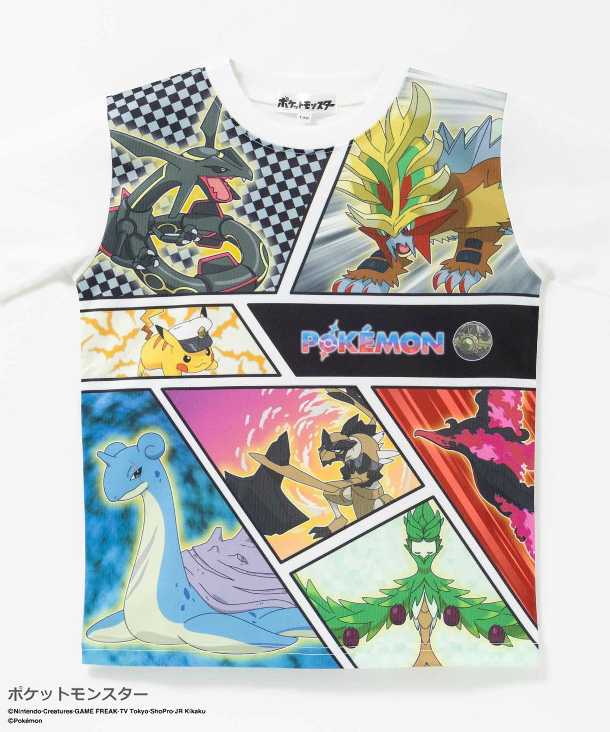 ポケットモンスター プリント半袖Tシャツ キッズ ネコポス 対応商品