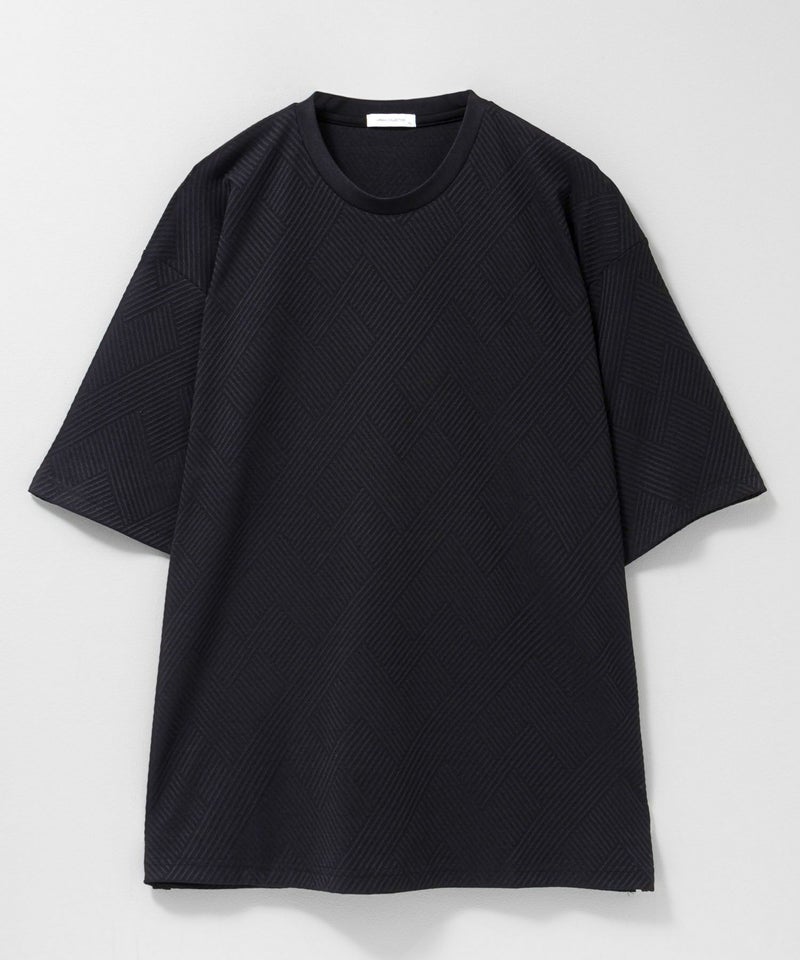 URBAN COLLECTION リンクスジャカードTシャツ メンズ メール便 対応商品商品画像-5