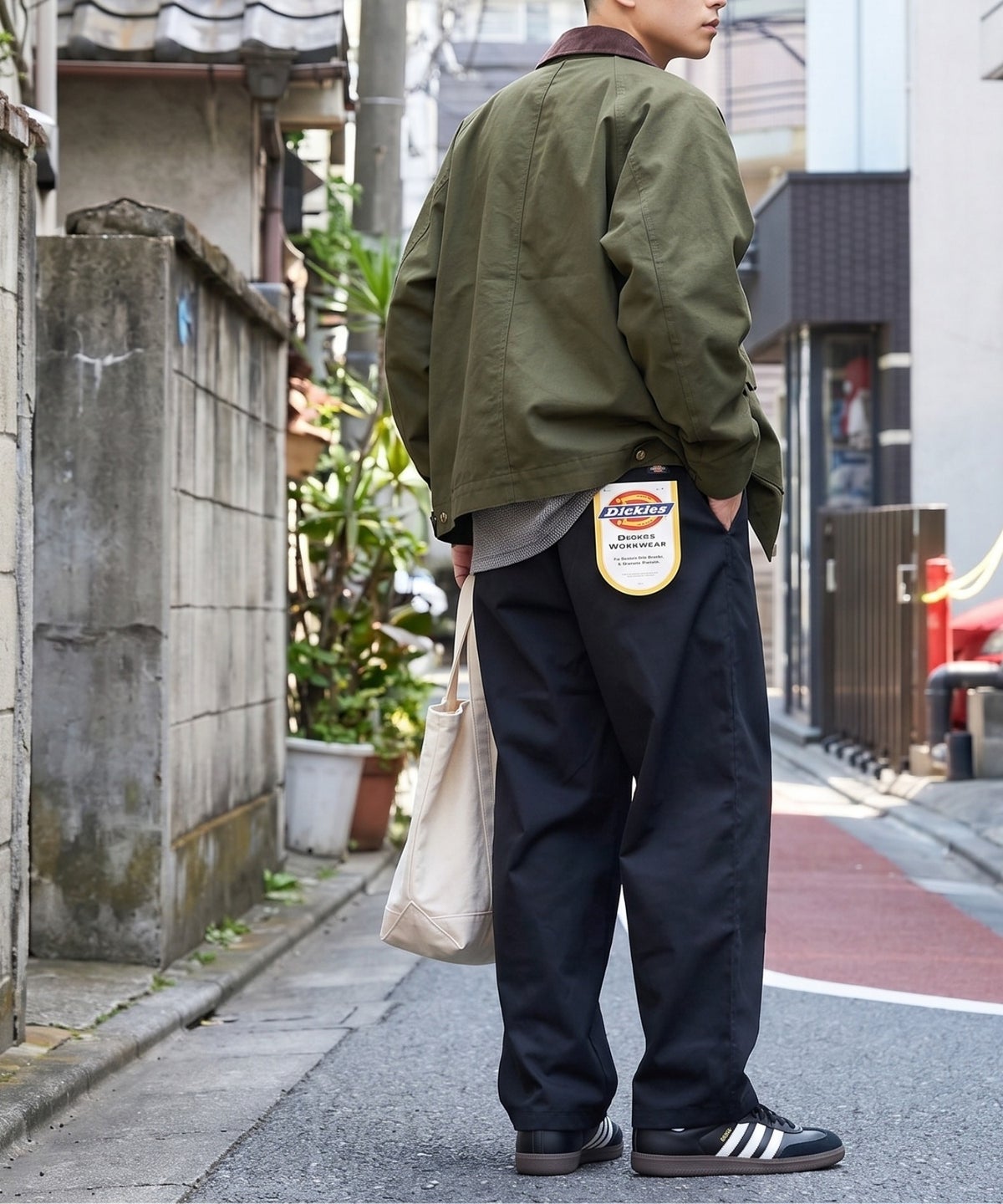 Dickies ライトTCワイドパンツ メンズ
