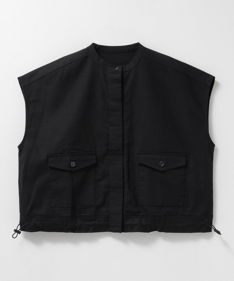 Idnes リネンライクノーカラージャケット レディース商品画像-17