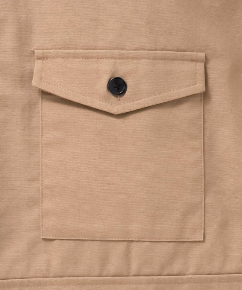 Idnes リネンライクノーカラージャケット レディース商品画像-20