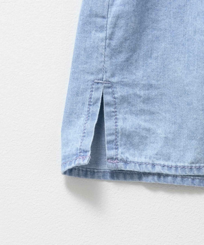 Idnes デニムコンパクトシャツ レディース商品画像-21