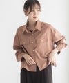Idnes リネンライクコンパクトシャツ レディース商品サムネイル-25