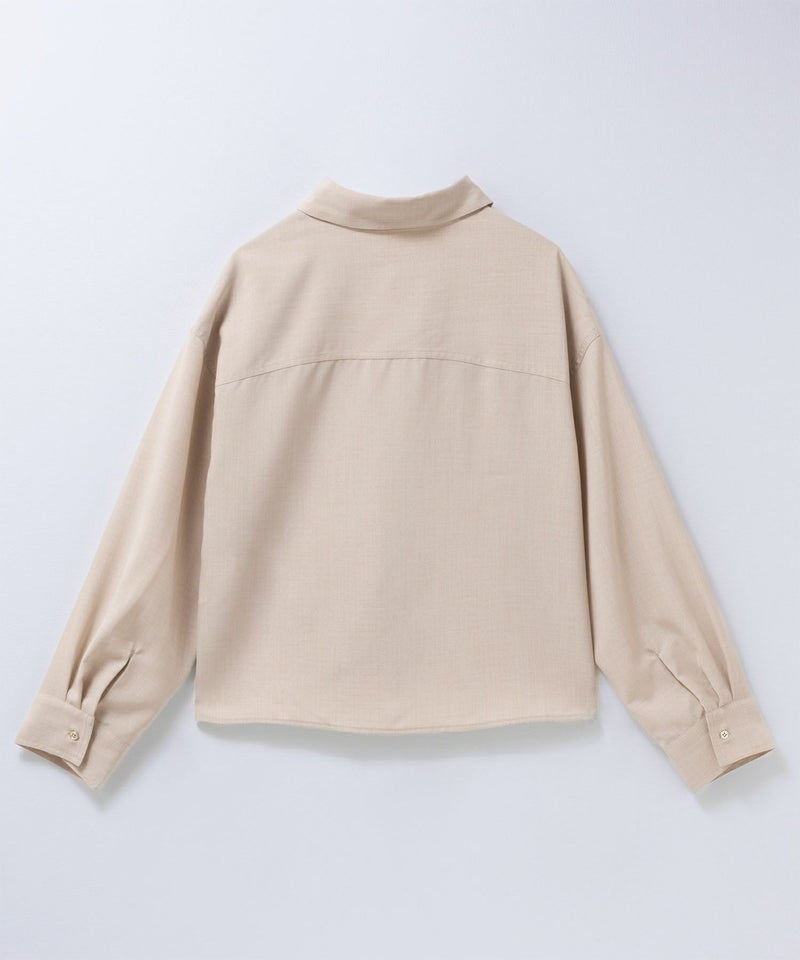 Idnes リネンライクコンパクトシャツ レディース商品画像-31