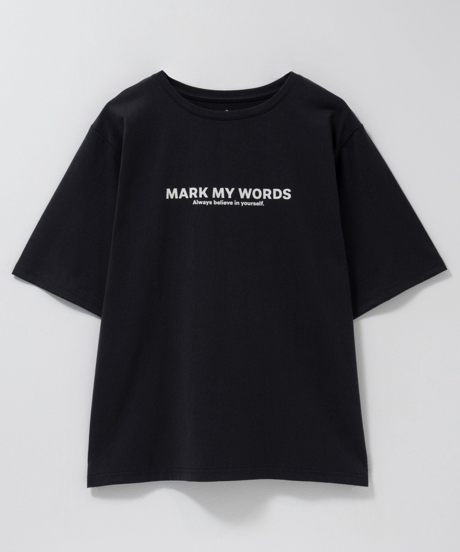 T-GRAPHICS バックプリントTシャツ レディース