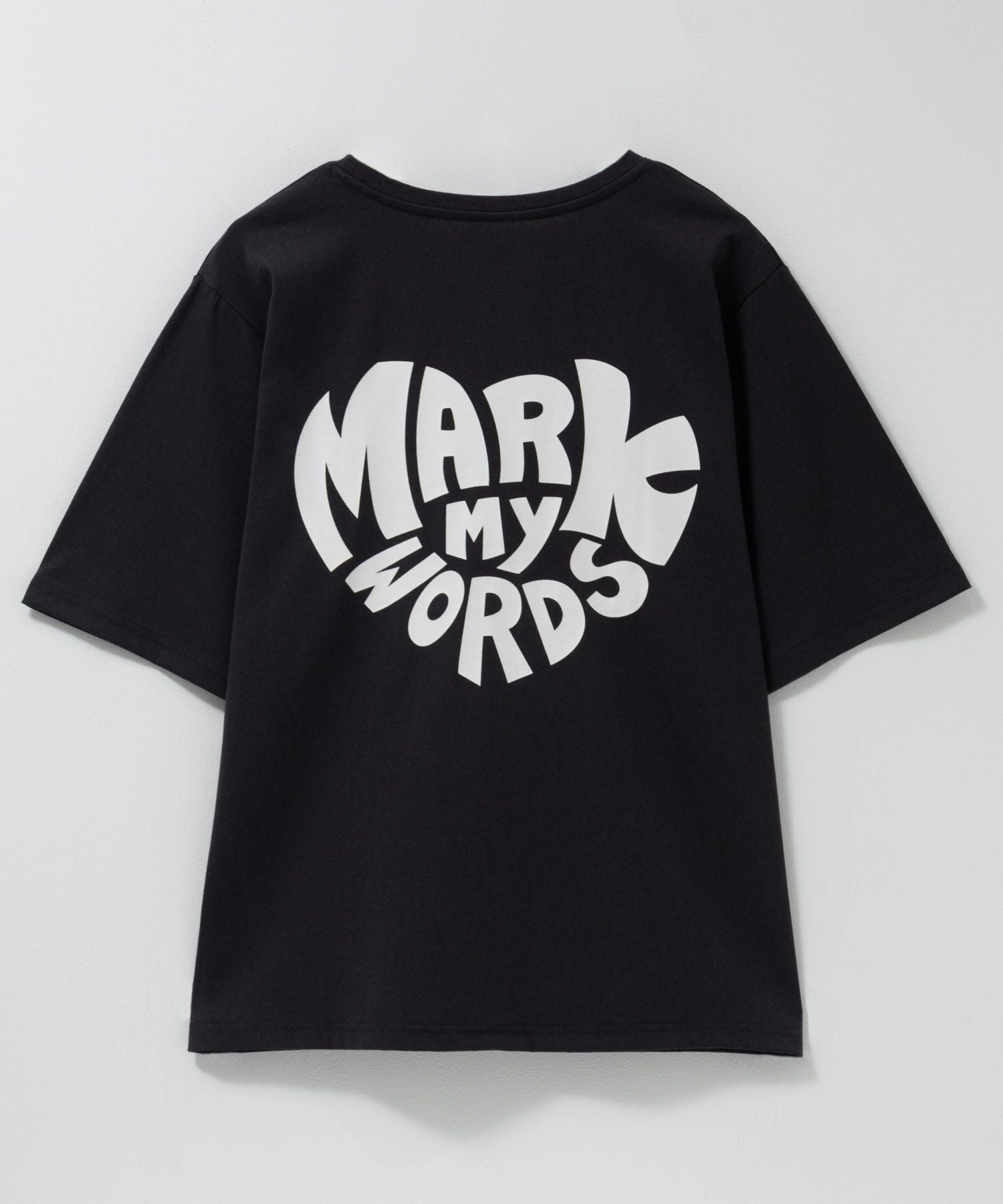 T-GRAPHICS バックプリントTシャツ レディース