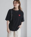 T-GRAPHICS ハート刺繍Tシャツ レディース メール便 対応商品商品サムネイル-14