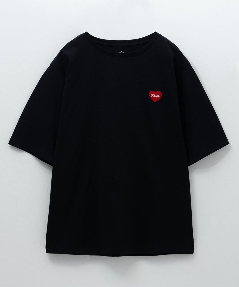 T-GRAPHICS ハート刺繍Tシャツ レディース メール便 対応商品商品画像-23