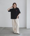 T-GRAPHICS ハート刺繍Tシャツ レディース メール便 対応商品商品サムネイル-29