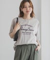 T-GRAPHICS  メッセージ刺繍Tシャツ レディース メール便 対応商品商品サムネイル-1