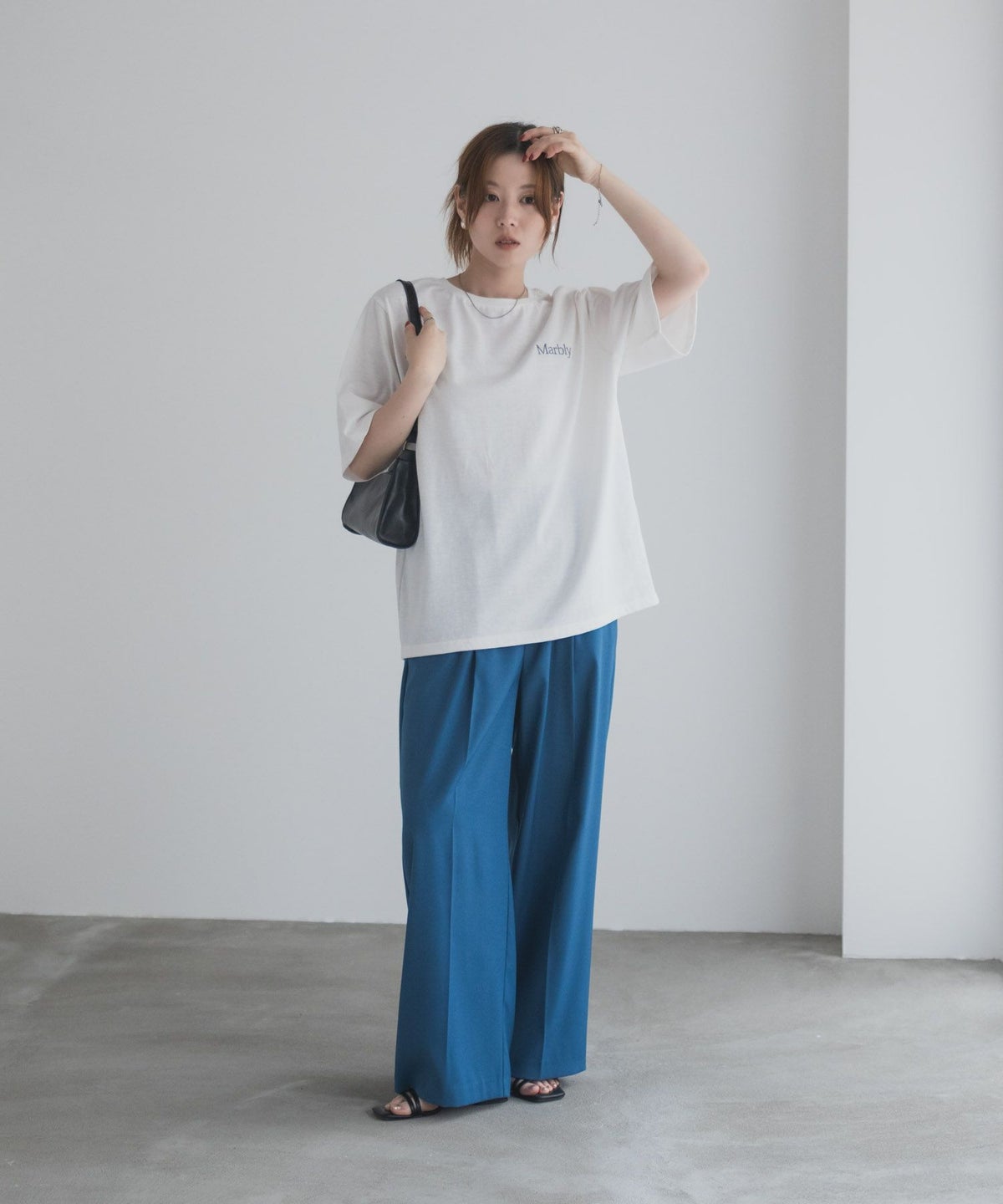 T-GRAPHICS フラワープリントTシャツ レディース ネコポス 対応商品