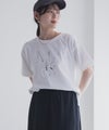 Idnes MERCI箔プリントTシャツ レディース メール便 対応商品商品サムネイル-4
