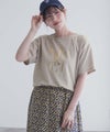 Idnes MERCI箔プリントTシャツ レディース メール便 対応商品商品サムネイル-9