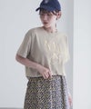 Idnes MERCI箔プリントTシャツ レディース メール便 対応商品商品サムネイル-11