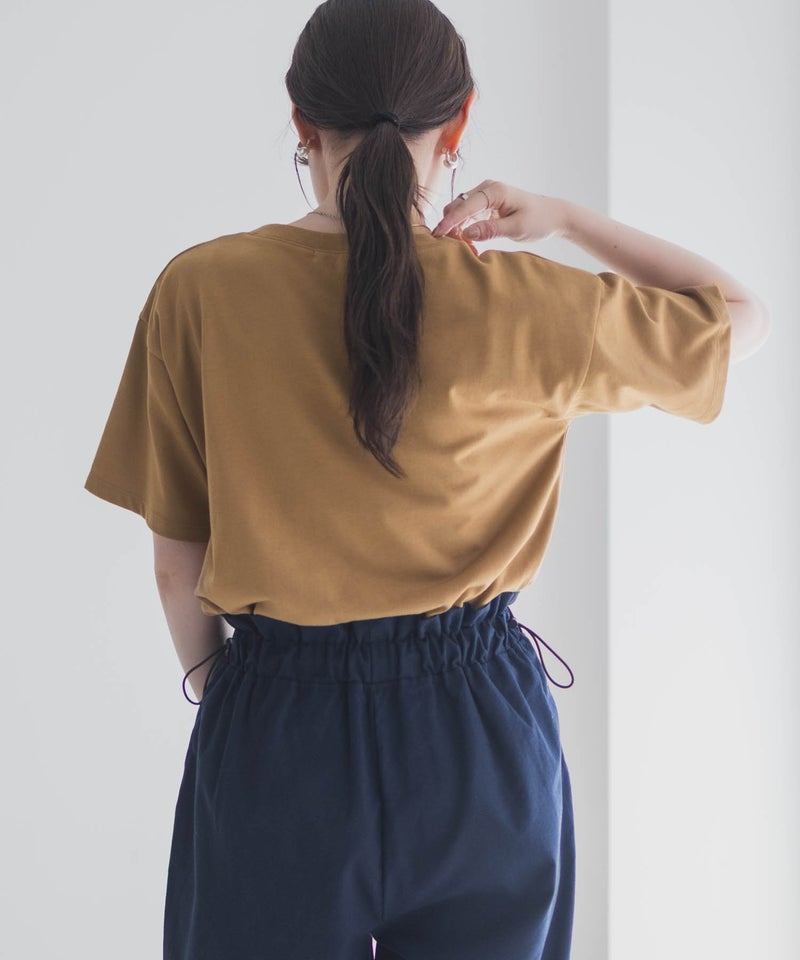 Idnes MERCI箔プリントTシャツ レディース メール便 対応商品商品画像-18