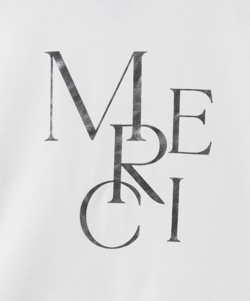 Idnes MERCI箔プリントTシャツ レディース メール便 対応商品商品画像-22