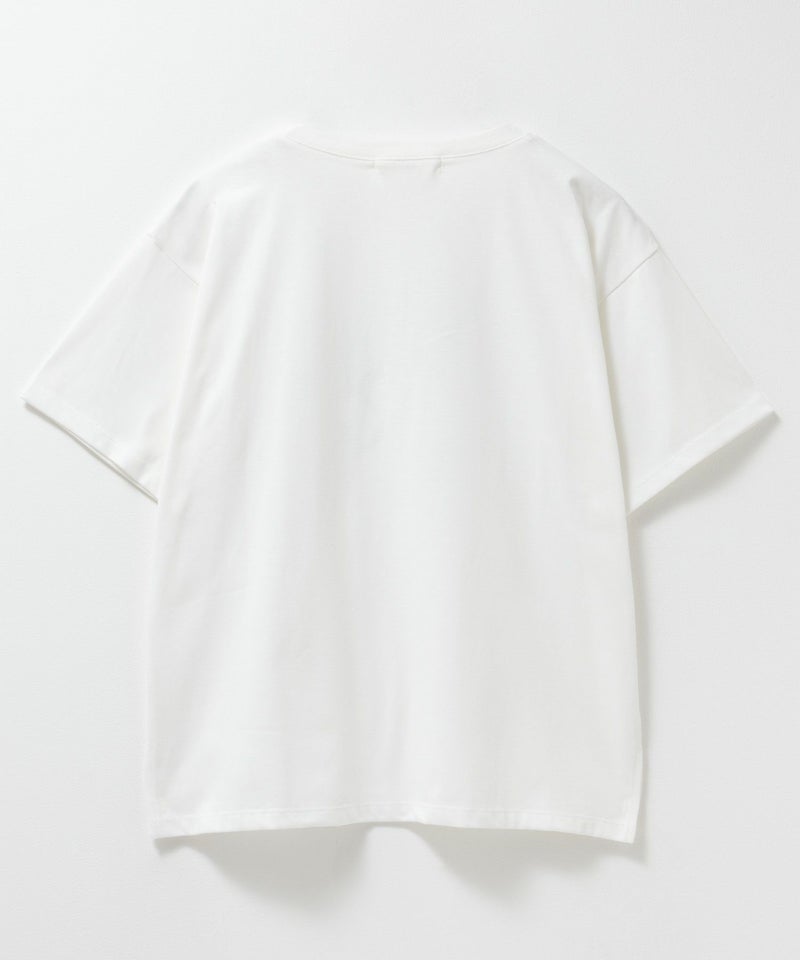 Idnes MERCI箔プリントTシャツ レディース メール便 対応商品商品画像-22