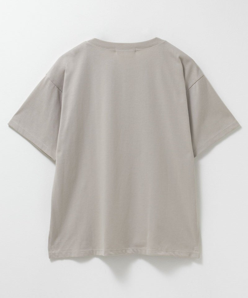 Idnes MERCI箔プリントTシャツ レディース メール便 対応商品商品画像-24