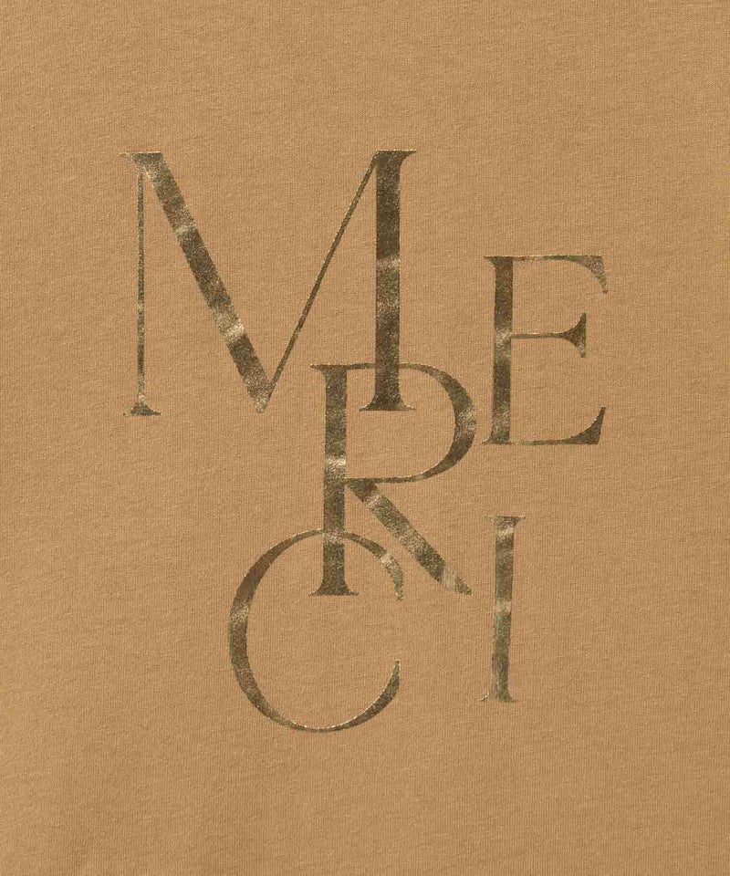 Idnes MERCI箔プリントTシャツ レディース メール便 対応商品商品画像-25