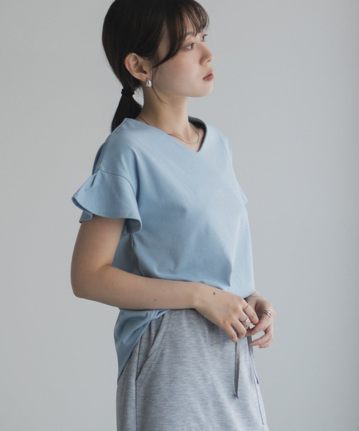 Idnes スリーブデザインTシャツ レディース ネコポス 対応商品