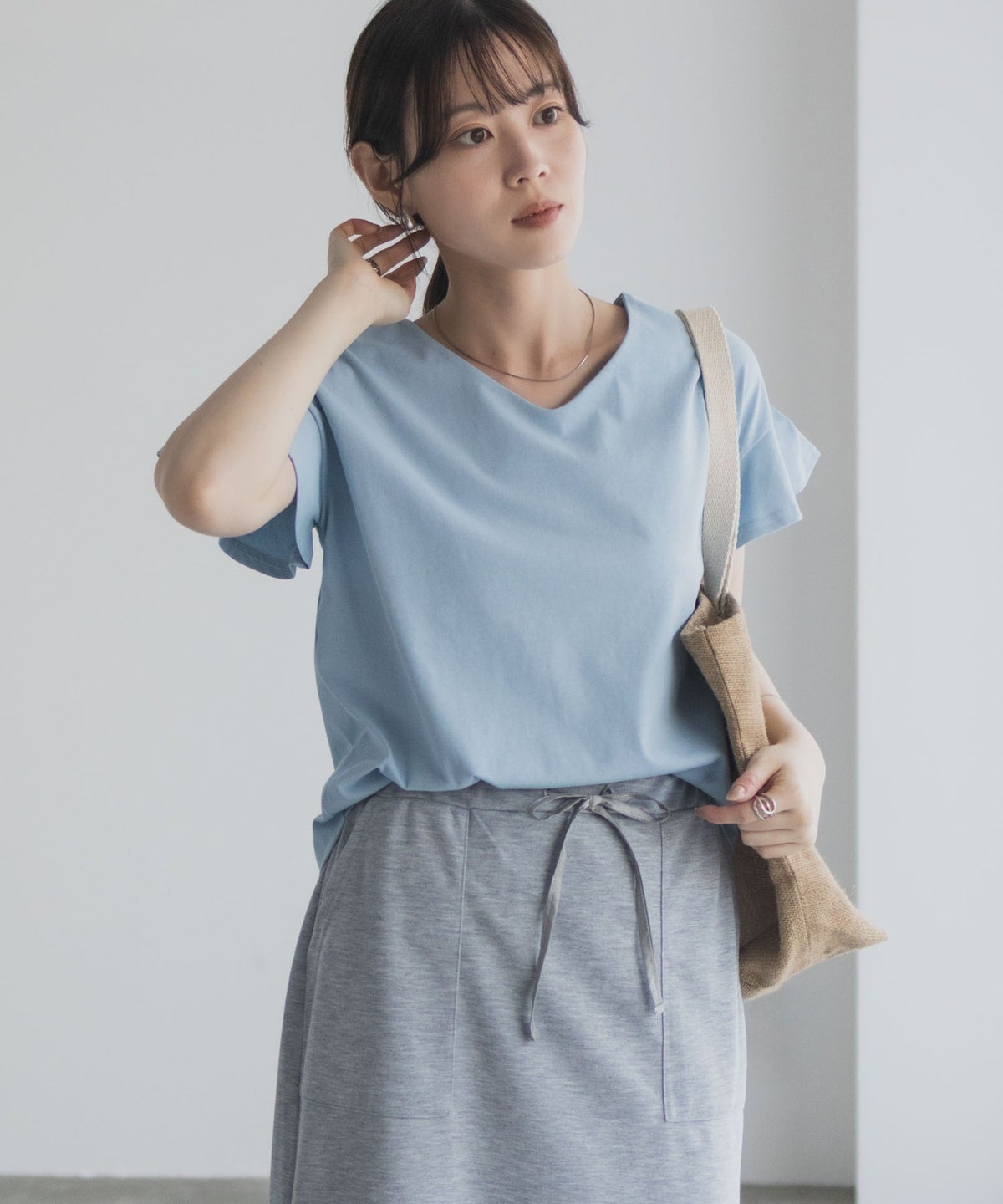 Idnes スリーブデザインTシャツ レディース ネコポス 対応商品
