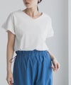 Idnes スリーブデザインTシャツ レディース メール便 対応商品商品サムネイル-14