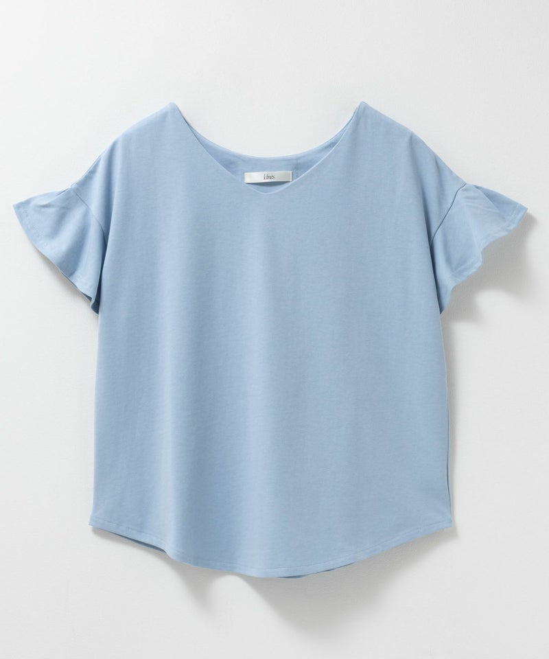 Idnes スリーブデザインTシャツ レディース メール便 対応商品商品画像-21