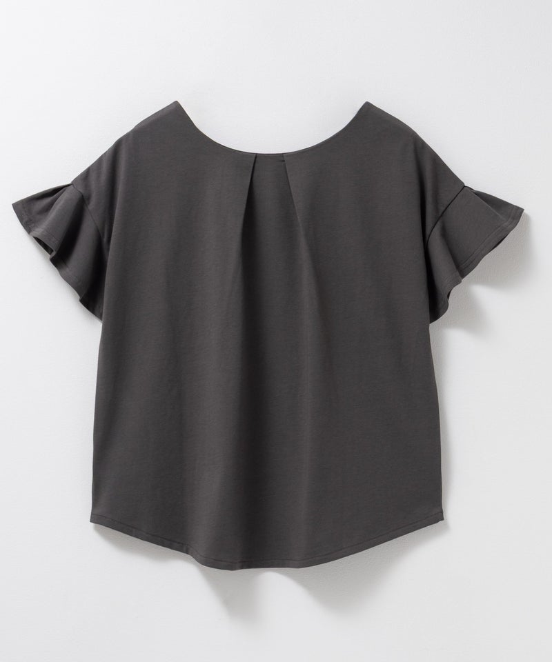 Idnes スリーブデザインTシャツ レディース メール便 対応商品商品画像-32