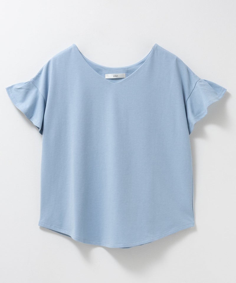 Idnes スリーブデザインTシャツ レディース メール便 対応商品商品画像-33