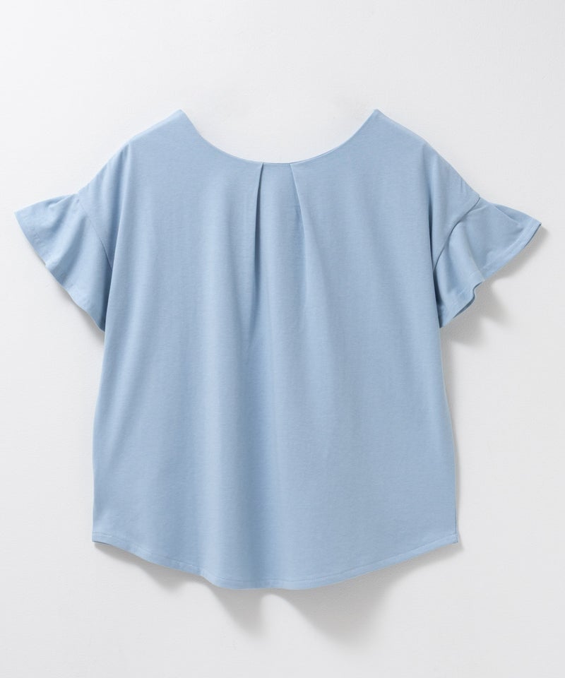 Idnes スリーブデザインTシャツ レディース メール便 対応商品商品画像-34