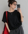 Idnes 裾ドロストカットソー レディース メール便 対応商品商品サムネイル-2