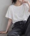 Idnes 裾ドロストカットソー レディース メール便 対応商品商品サムネイル-4