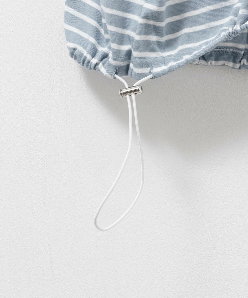 Idnes 裾ドロストボーダーカットソー レディース メール便 対応商品商品画像-28