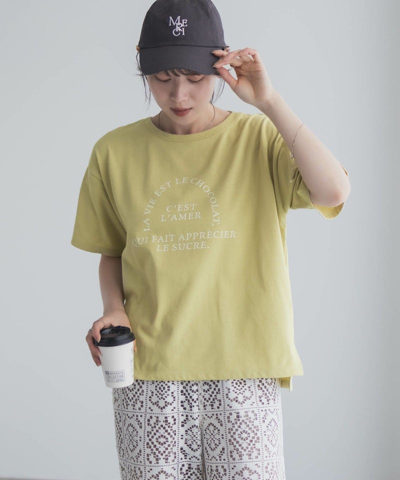 Idnes LavieestロゴTシャツ レディース メール便 対応商品商品画像-13