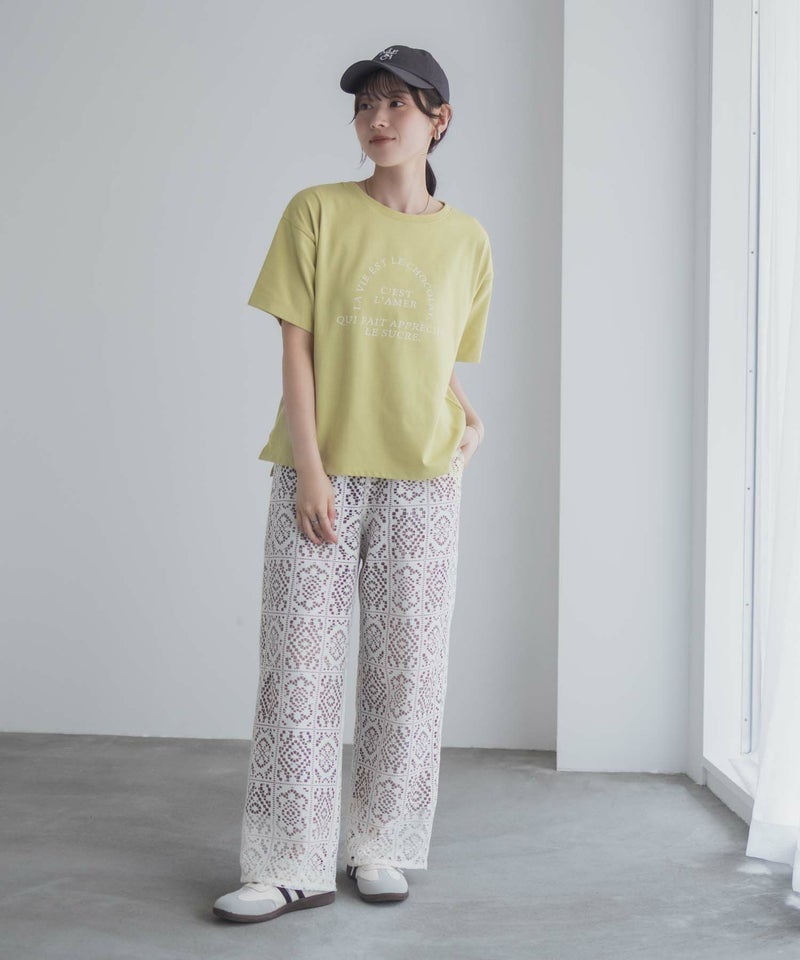 Idnes LavieestロゴTシャツ レディース メール便 対応商品商品画像-15