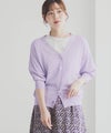 [期間限定knit]Idnes ラメVネックカーディガン レディース商品サムネイル-17