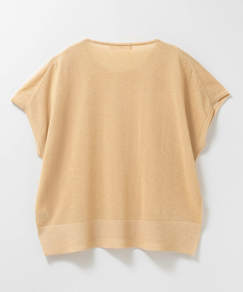 [期間限定knit]Idnes ラメフレンチプルオーバー レディース商品画像-22