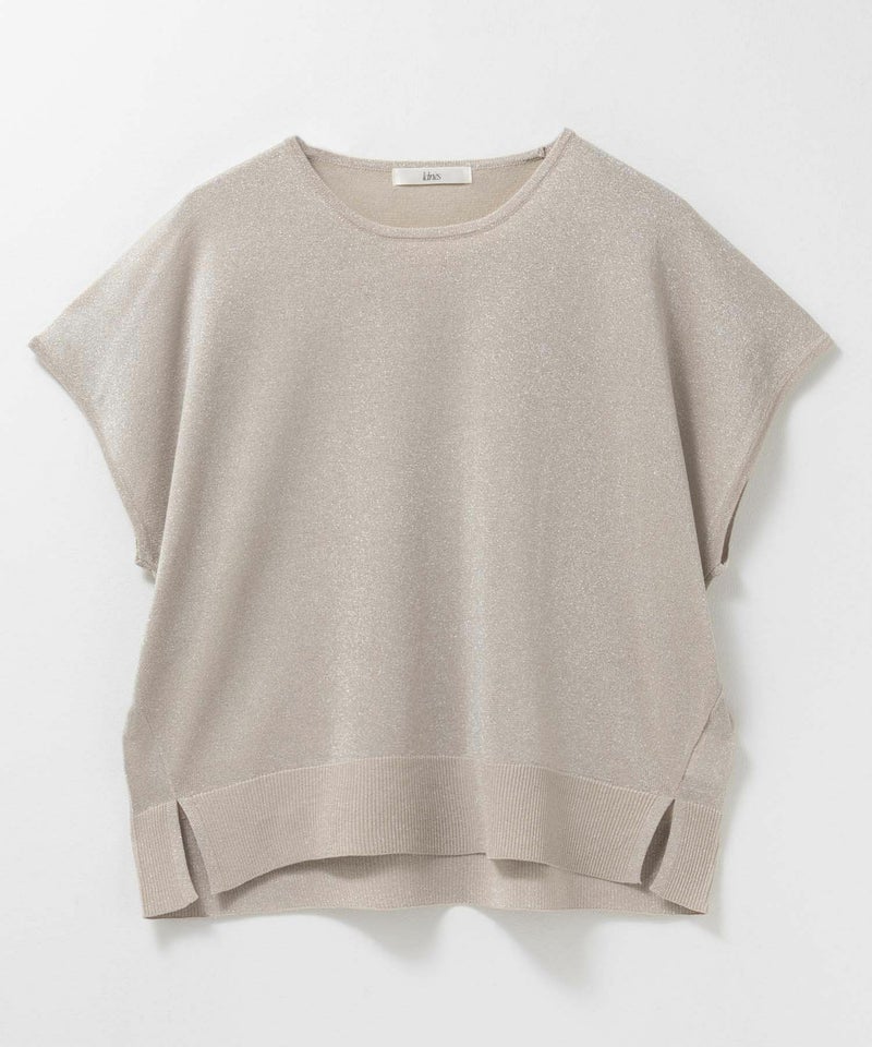 [期間限定knit]Idnes ラメフレンチプルオーバー レディース商品画像-23