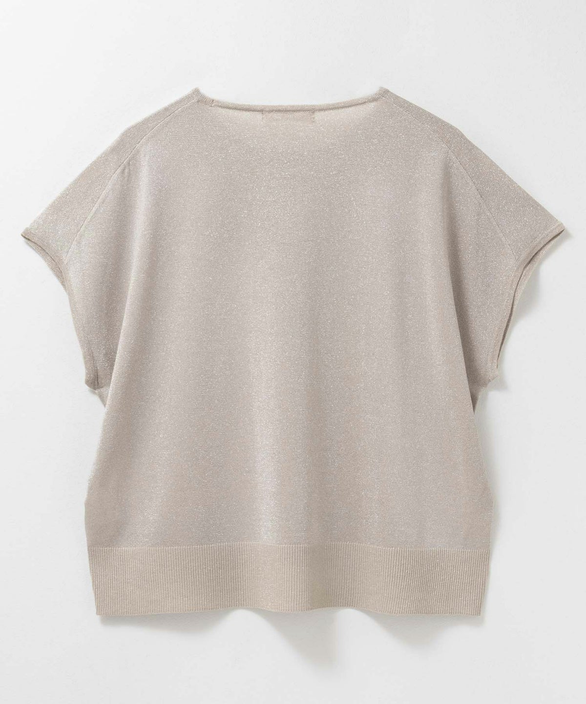 Idnes ラメフレンチプルオーバー レディース