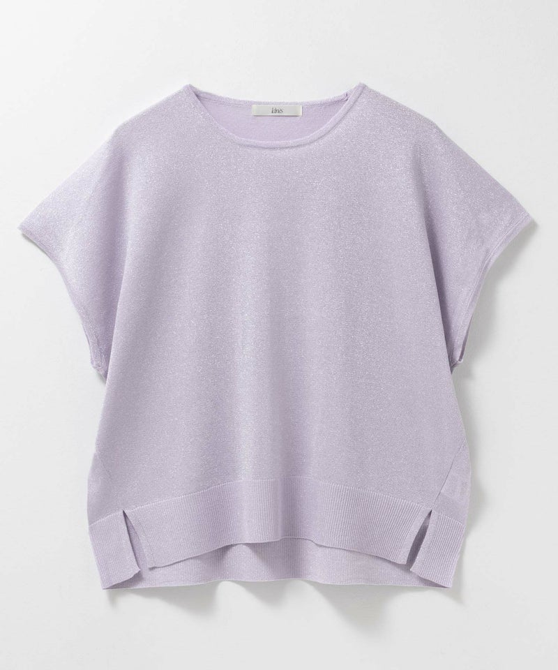 [期間限定knit]Idnes ラメフレンチプルオーバー レディース商品画像-25