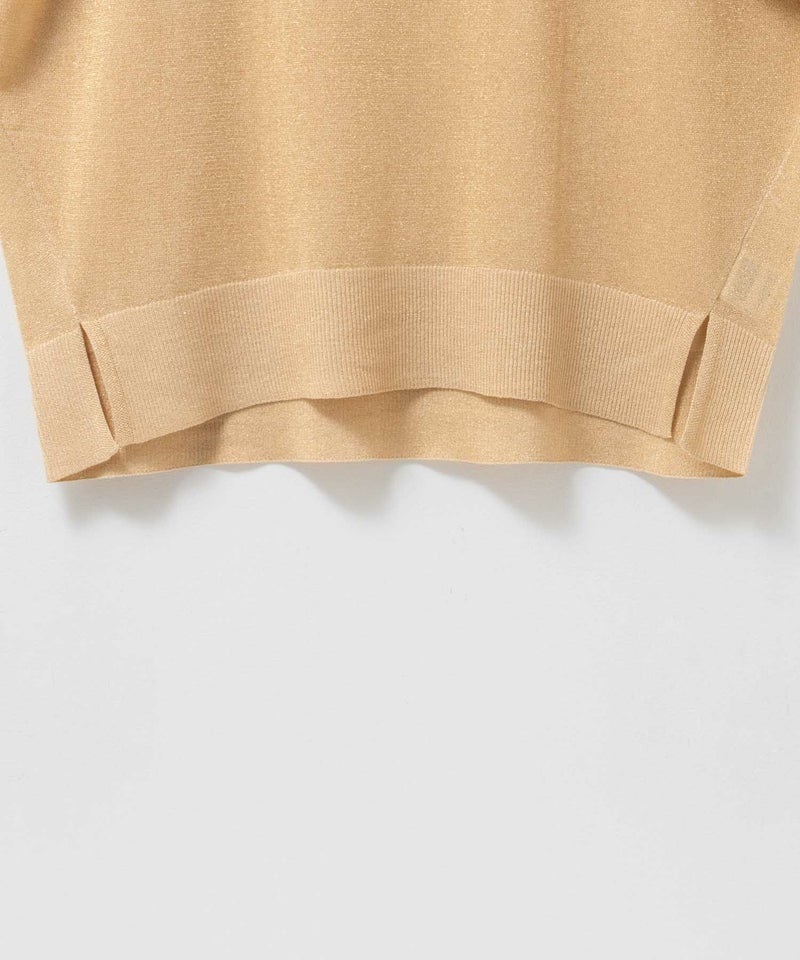 [期間限定knit]Idnes ラメフレンチプルオーバー レディース商品画像-27