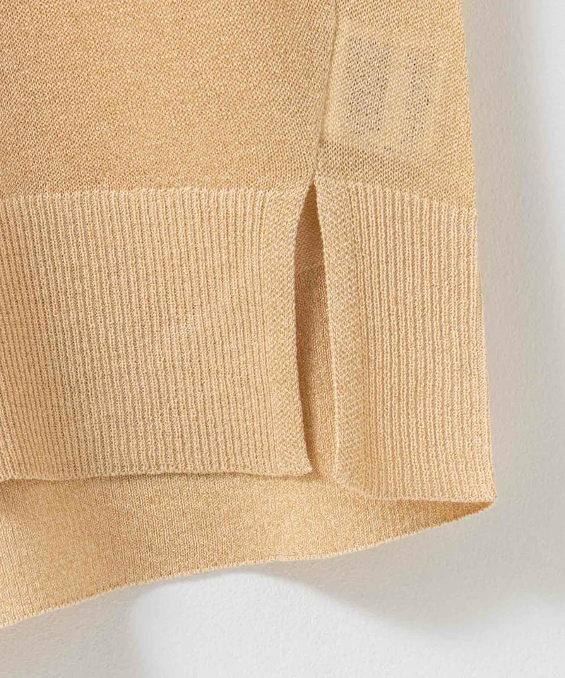 [期間限定knit]Idnes ラメフレンチプルオーバー レディース商品画像-28